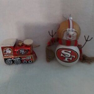 49ers NFL tree ornaments
